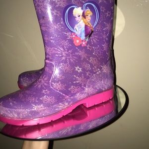 Frozen Rain Boots